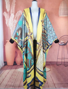 Новая мода, Летние популярные блоггеры с принтом в европейском стиле, Женское пляжное Бикини, накидка, пыльник, пальто, Повседневный Бохо африканский купальник, одежда