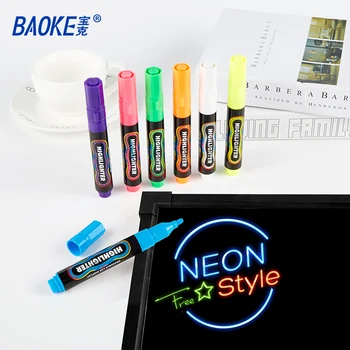 Стираемый хайлайтер BAOKE MP4901 7 цветов